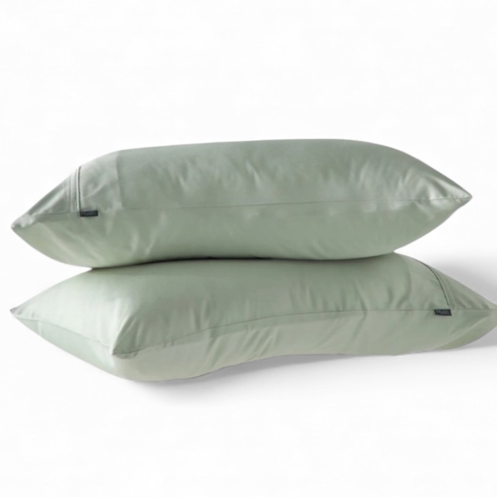 Hush Iced Cooling Pillowcase Set Mist Green Queen